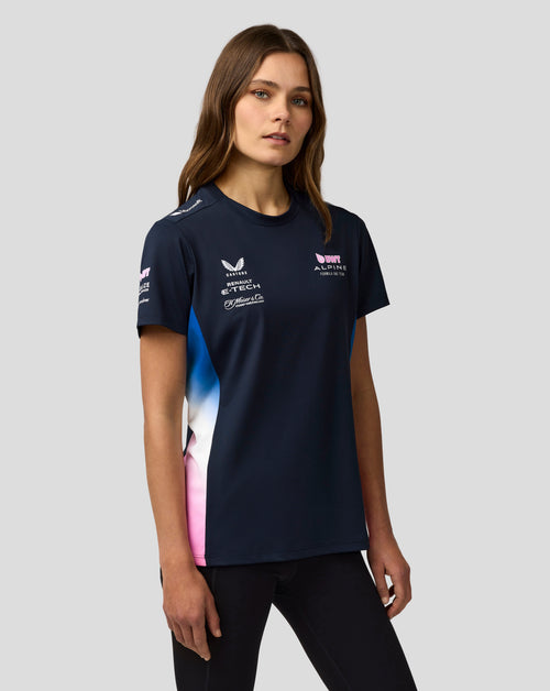 Bwt Alpine Formula One Team Women’S Official Set Up T-Shirt - Navy