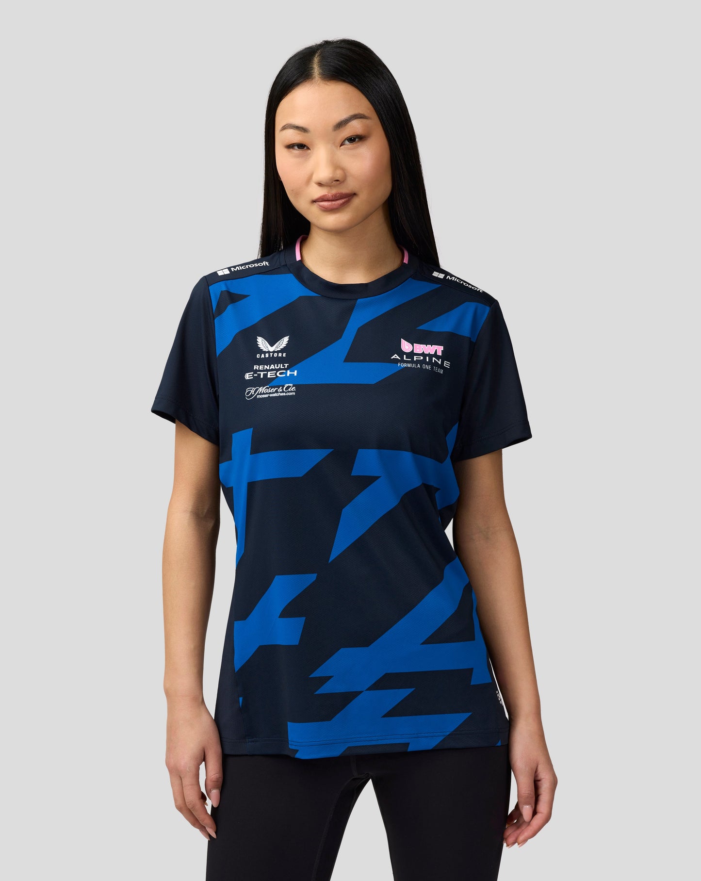 Bwt Alpine Formula One Team Women’S Pierre Gasly Official Driver Jersey - Navy