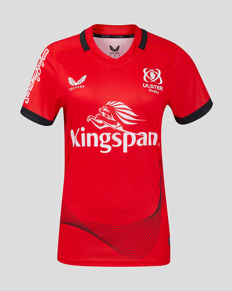 Ulster Women's 24/25 Away T-Shirt - Red