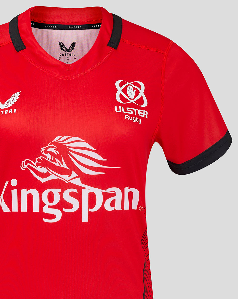 Ulster Women's 24/25 Away T-Shirt - Red