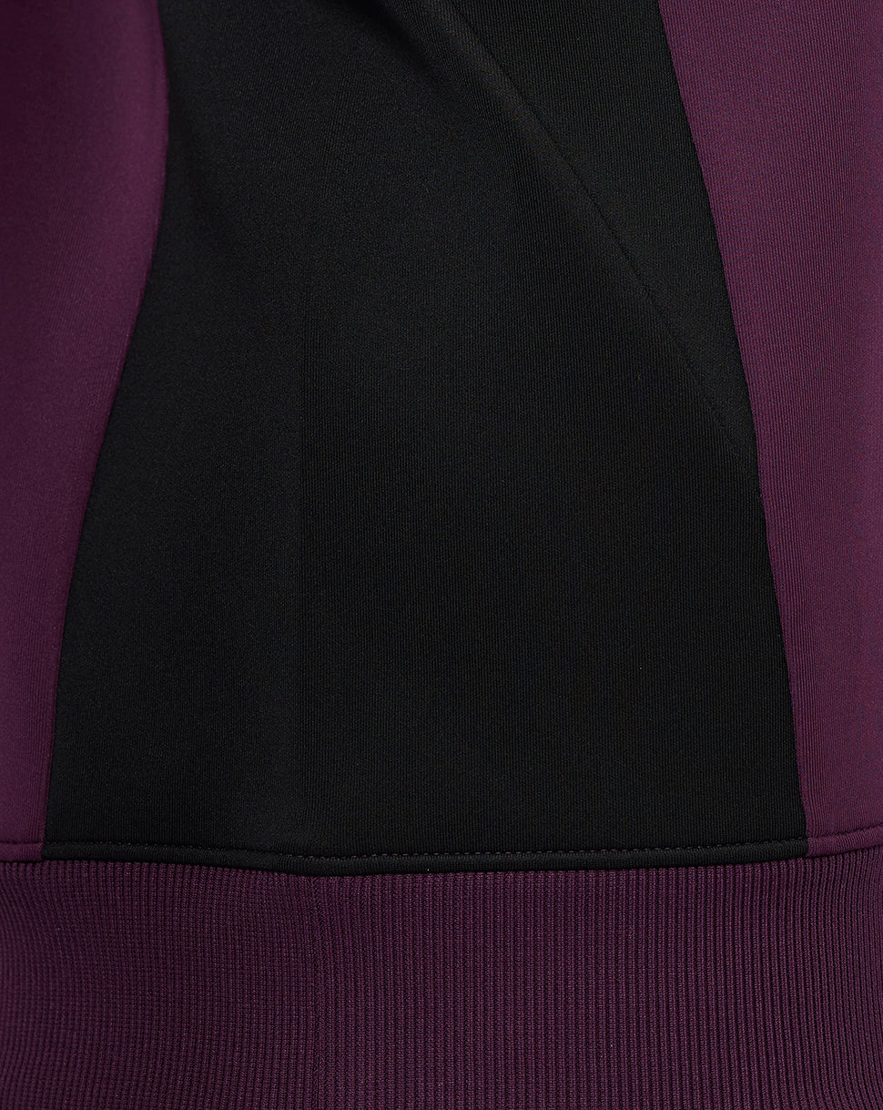 England Cricket Training Men's Sweatshirt 25/26 - Blackberry Wine/Caviar