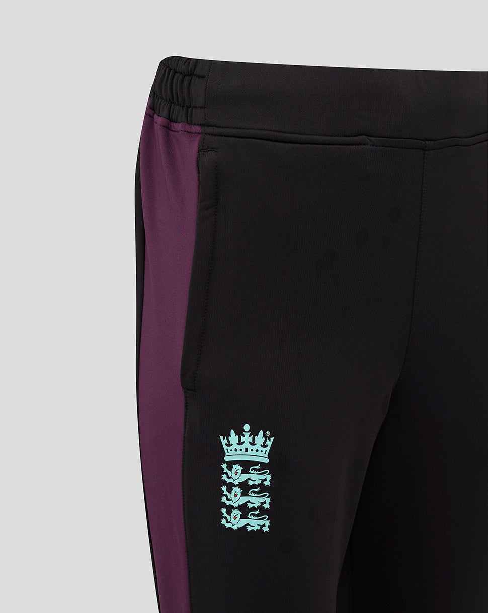 England Cricket Training Women's Pants 25/26 - Caviar/Blackberry Wine