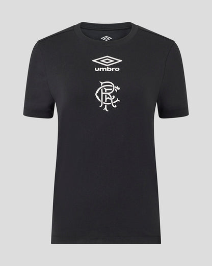 Rangers Women's 25/26 Presentation Logo Tee - Caviar