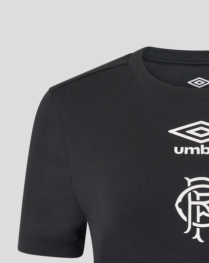 Rangers Women's 25/26 Presentation Logo Tee - Caviar