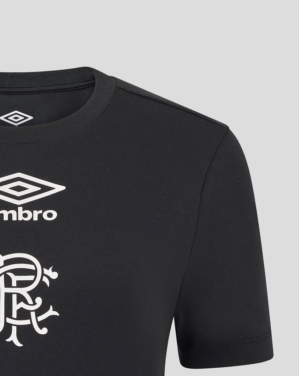 Rangers Women's 25/26 Presentation Logo Tee - Caviar