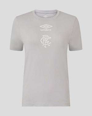 Rangers Women's 25/26 Presentation Logo Tee - Microchip