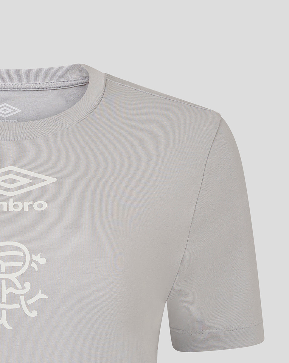Rangers Women's 25/26 Presentation Logo Tee - Microchip