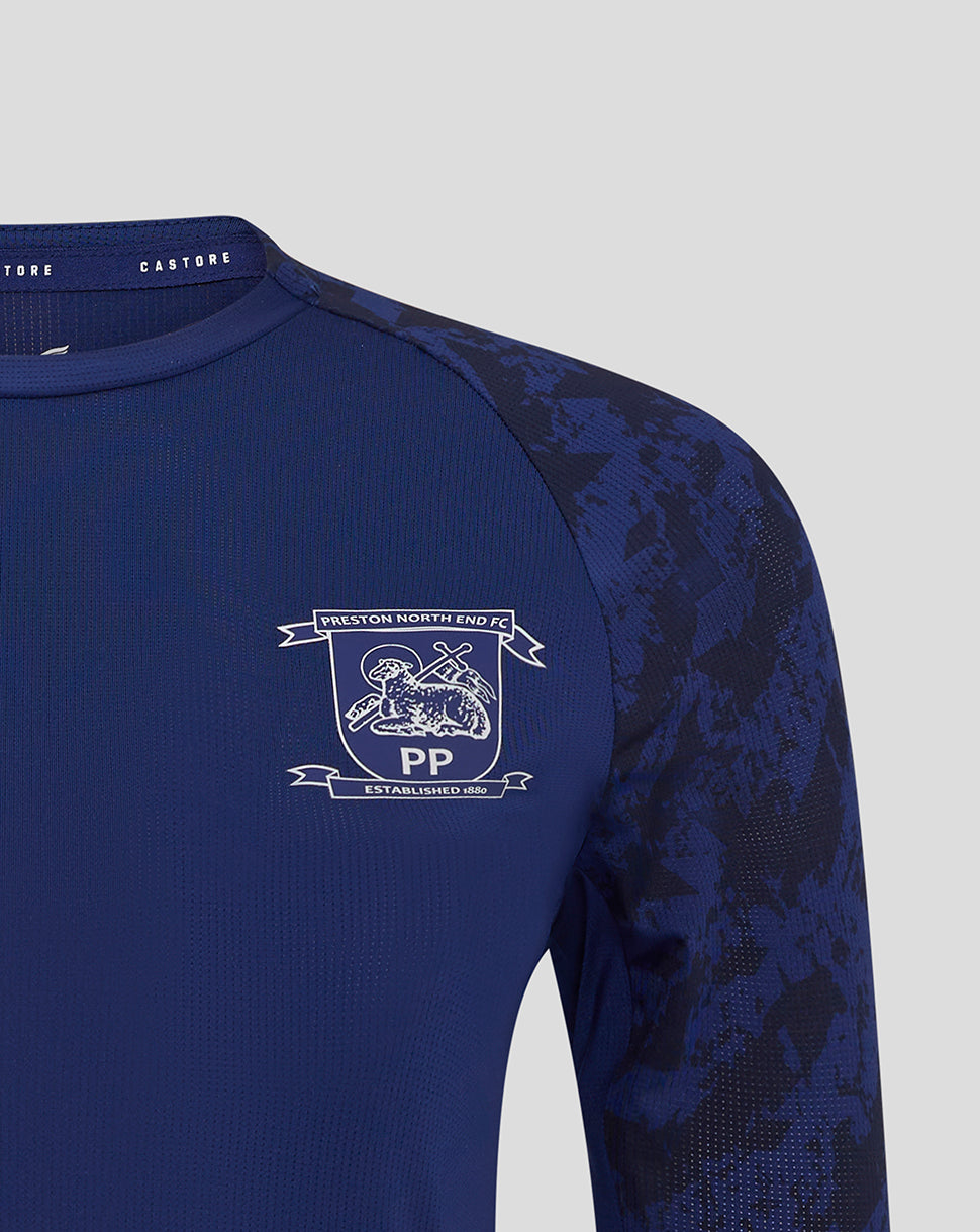 Preston Women's 25/26 Training T-Shirt - Blue - Blueprint