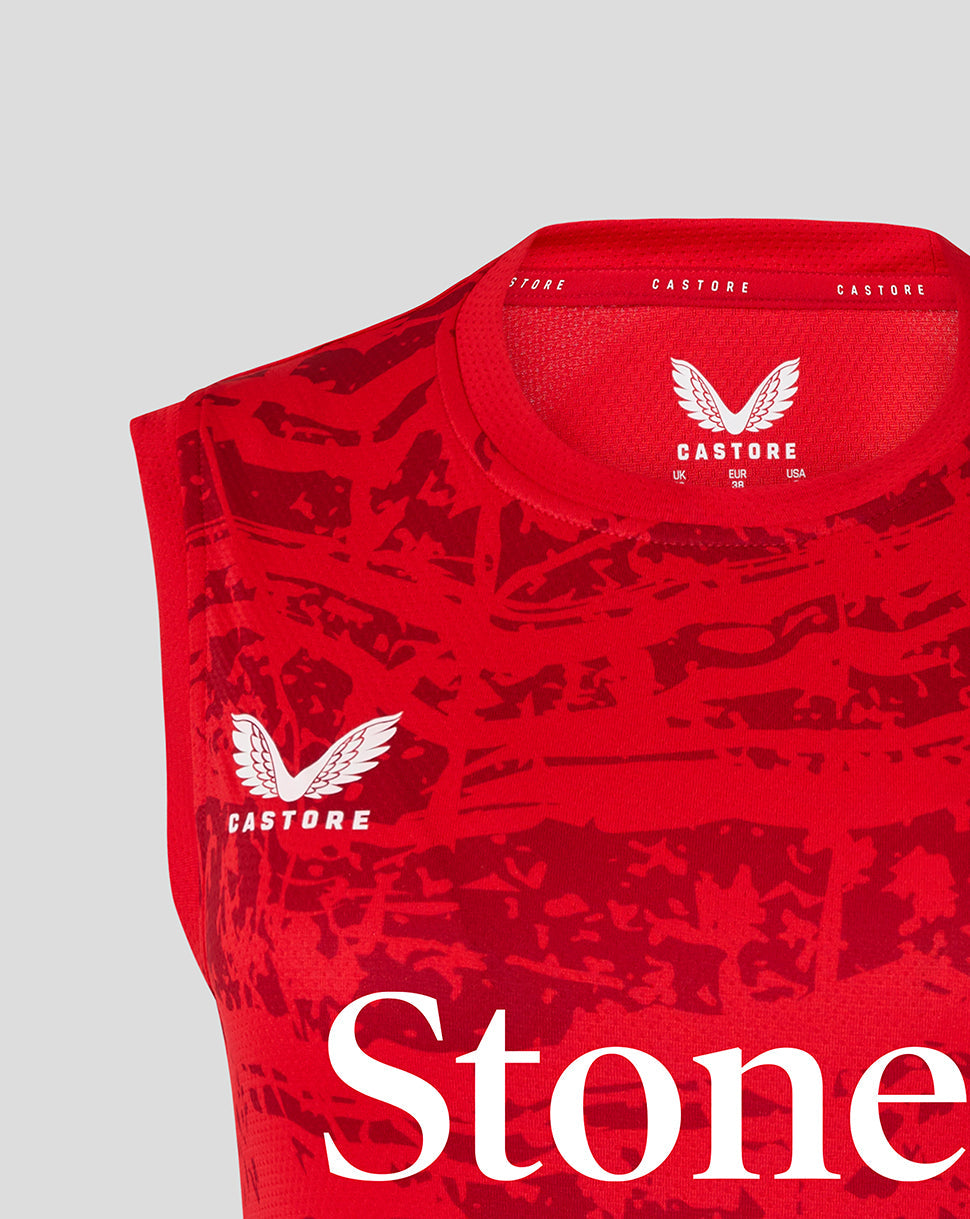 Saracens Women's 25/26 Matchday Sleeveless Tee - Racing Red