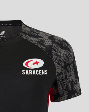 Saracens Women's 25/26 Training Short Sleeve Tee - Caviar