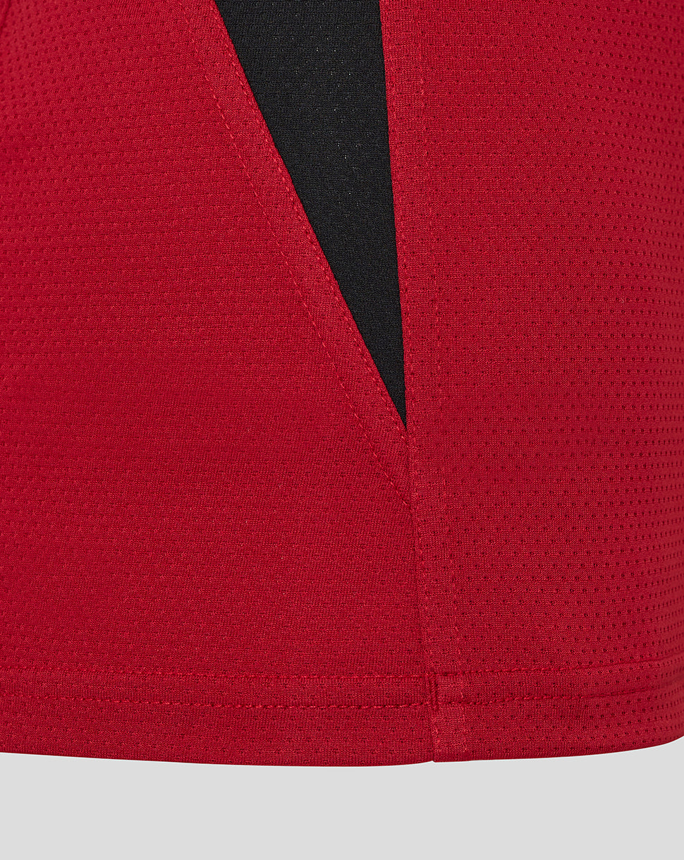 Saracens Women's 25/26 Training Vest - Rhymthic Red - Rhythmic Red/Caviar