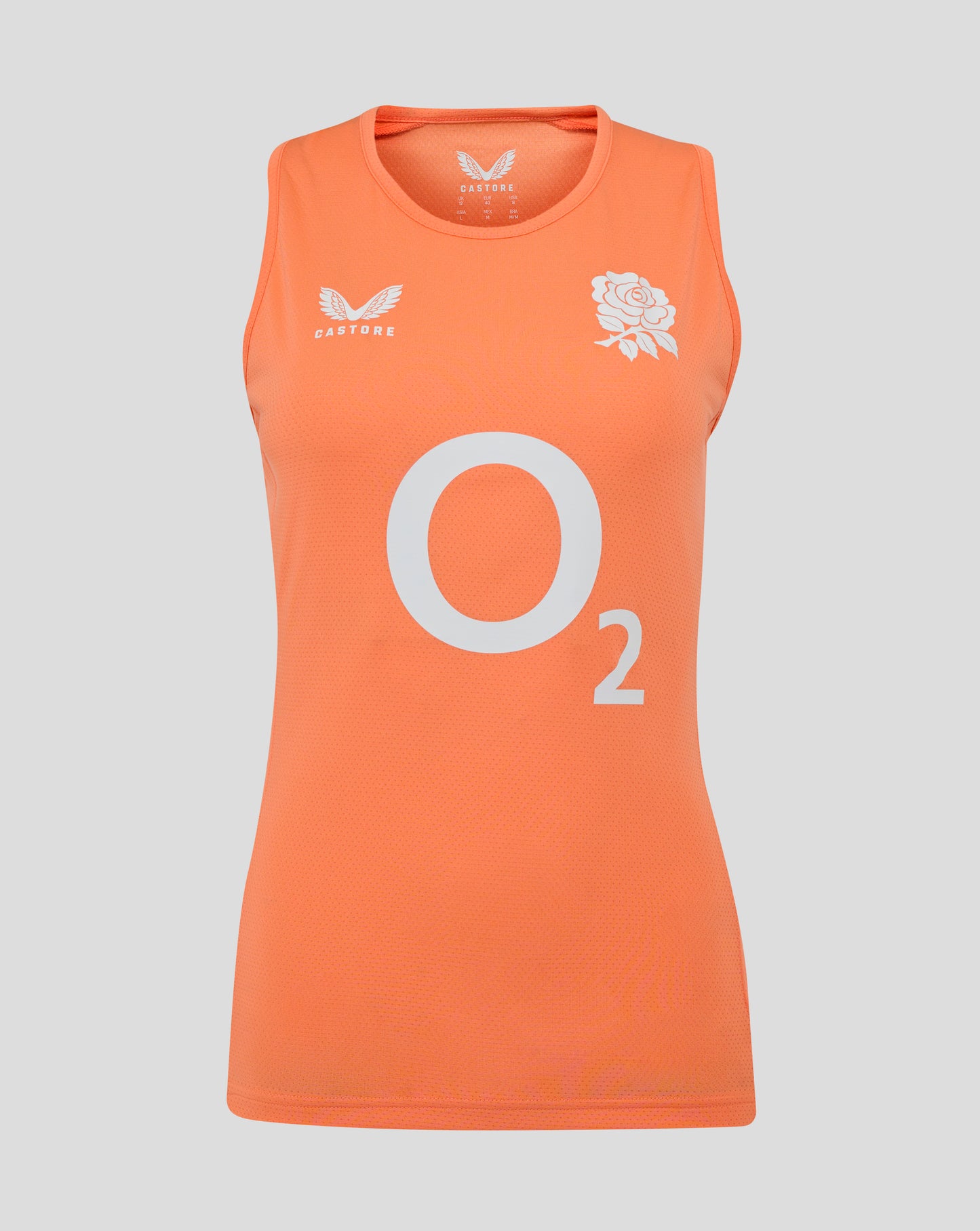 England Rugby Women's Performance Racer Back - Melon