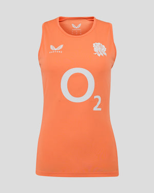 England Rugby Women's Performance Racer Back - Melon