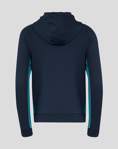 Women’s England Rugby 25/26 Performance Long Sleeve Full Zip Hoodie – Inkwell