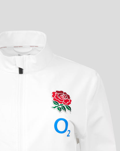 England Rugby Red Roses Long Sleeve Anthem Jacket O2 – Women's Fit