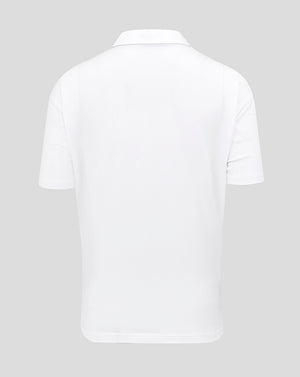 England Rugby Women's 25/26 Travel Polo - Brilliant White