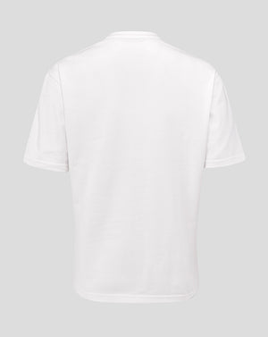 England Rugby Women's 25/26 Travel Short Sleeve Tee - Brilliant White