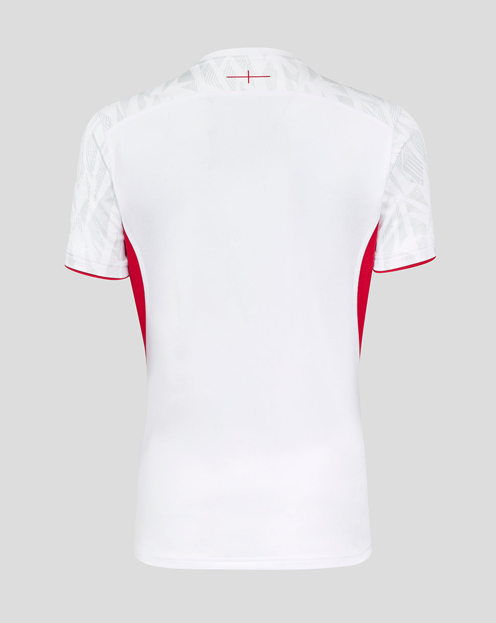 Women’s England Rugby Red Roses Home Short Sleeve Pro Shirt – Brilliant White