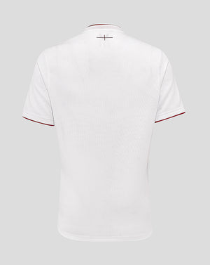 Women’s Fit England Rugby 25/26 Home Short Sleeve Shirt – Brilliant White