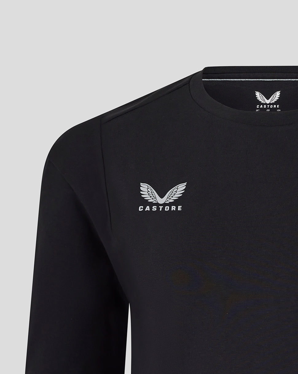 Harlequins Women's 25/26 Travel Tee - Caviar
