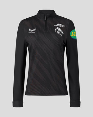 Leicester Tigers Women's 25/26 Training Quarter Zip - Black
