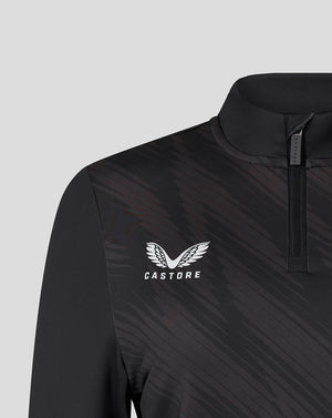 Leicester Tigers Women's 25/26 Training Quarter Zip - Black