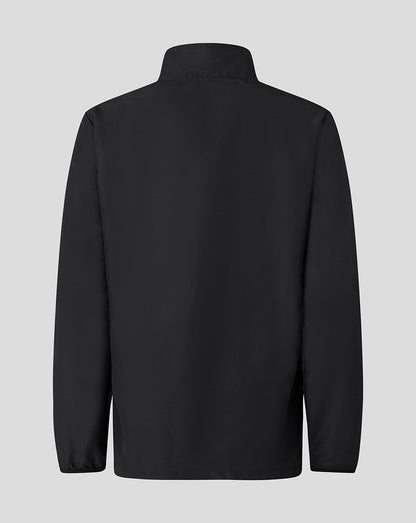 Leicester Tigers Women's 25/26 Woven Pre Match Jacket - Black