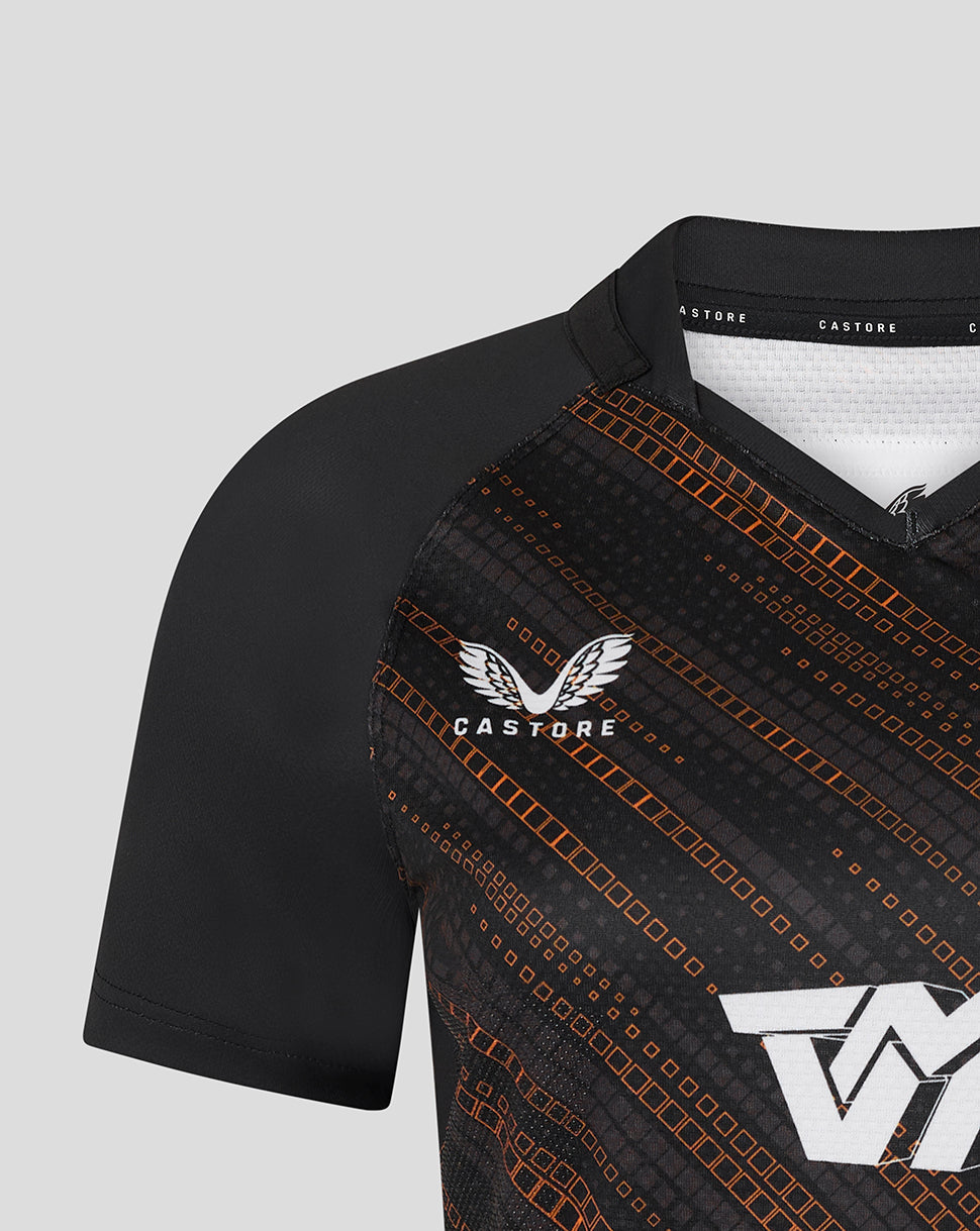 Leicester Tigers Women's 25/26 Warm Up Jersey - Black