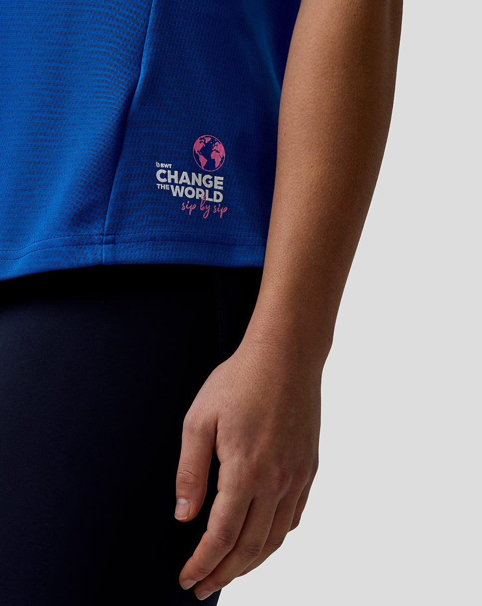 BWT Alpine Formula One Team Set Up Women's Official Personalised Set Shirt - Lapis Blue