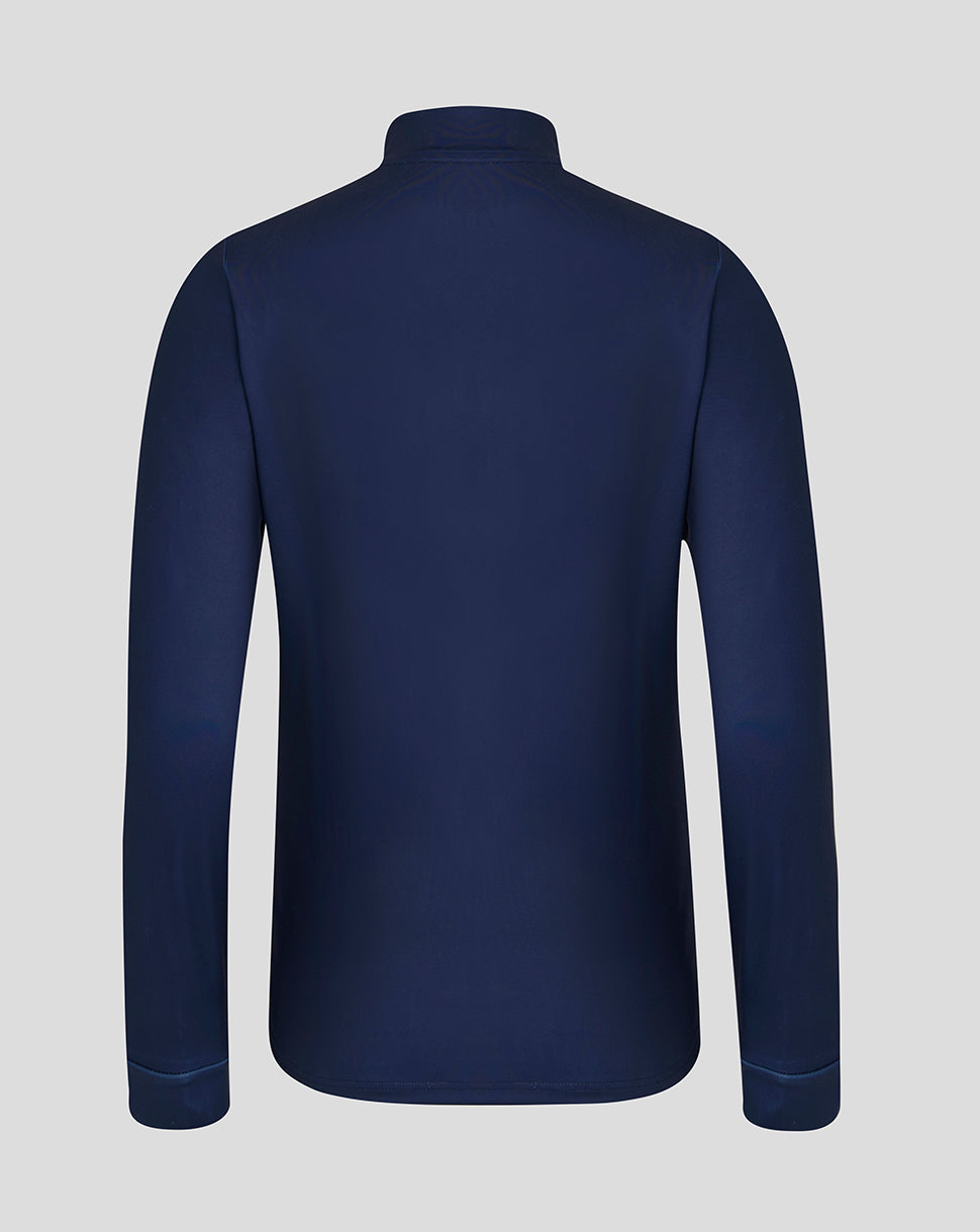 Lancashire Cricket Women's 26/27 Performance Quarter Zip - Peacoat