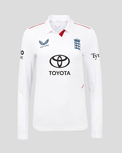 England Cricket Women's 26/27 Test Pro Long Sleeve Shirt