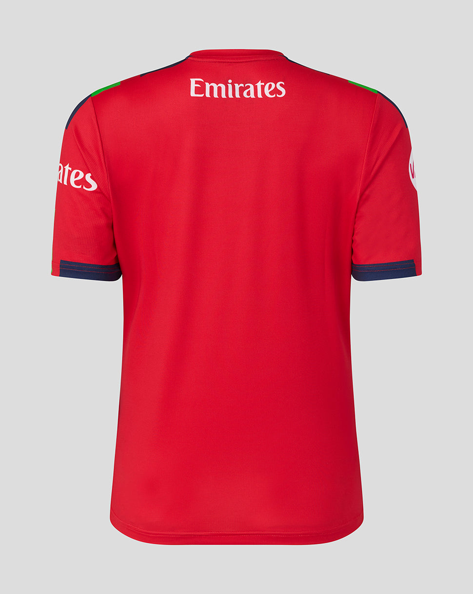 Lancashire Cricket Women's 26/27 T20 Short Sleeve Jersey - Red