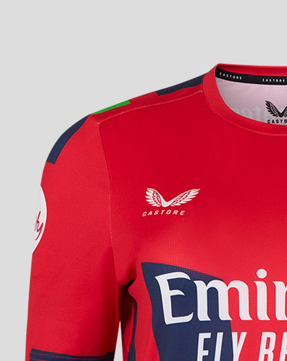Lancashire Cricket Women's 26/27 T20 Short Sleeve Jersey - Red