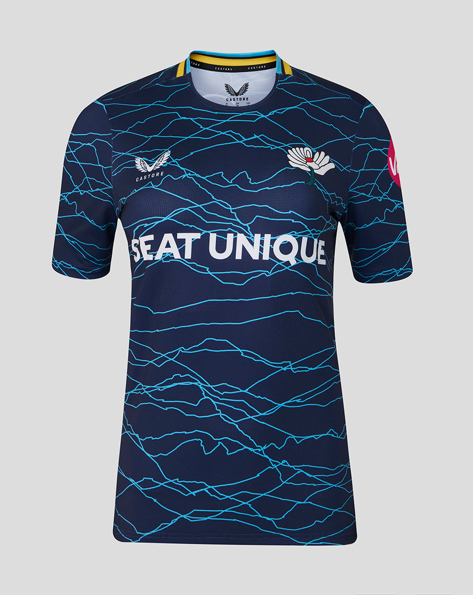 Yorkshire Cricket Women's 26/27 T20 Short Sleeve Jersey - Peacoat - Peacoat