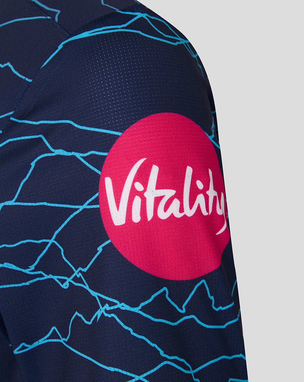 Yorkshire Cricket Women's 26/27 T20 Short Sleeve Jersey - Peacoat - Peacoat