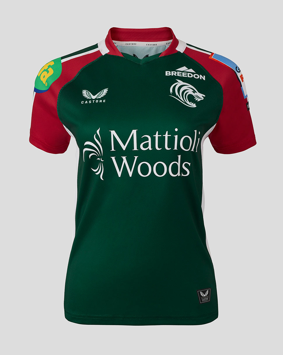 Leicester Tigers Women's 25/26 Replica Home Shirt