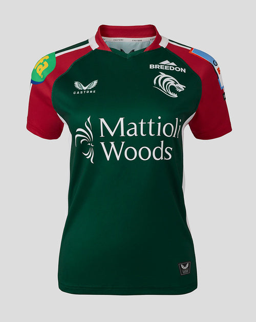 Leicester Tigers Women's 25/26 Replica Home Shirt