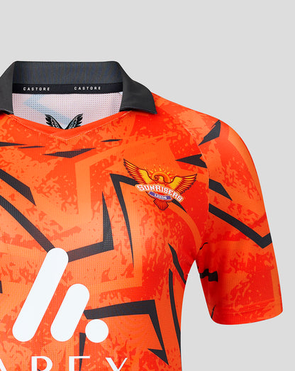 Womens Sunrisers Leeds The Hundred Short Sleeve Stretch Jersey Round Neck 2026