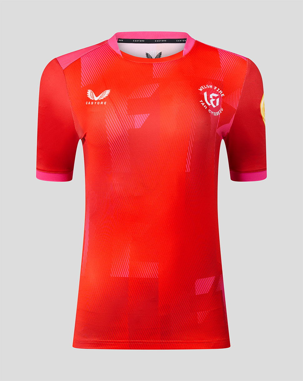 Welsh Fire The Hundred Womens 2026 Short Sleeve Stretch Jersey