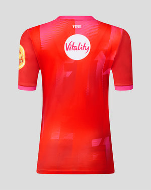 Welsh Fire The Hundred Womens 2026 Short Sleeve Stretch Jersey