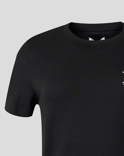 Women's Welsh Fire Fuel The Fire T-Shirt Black