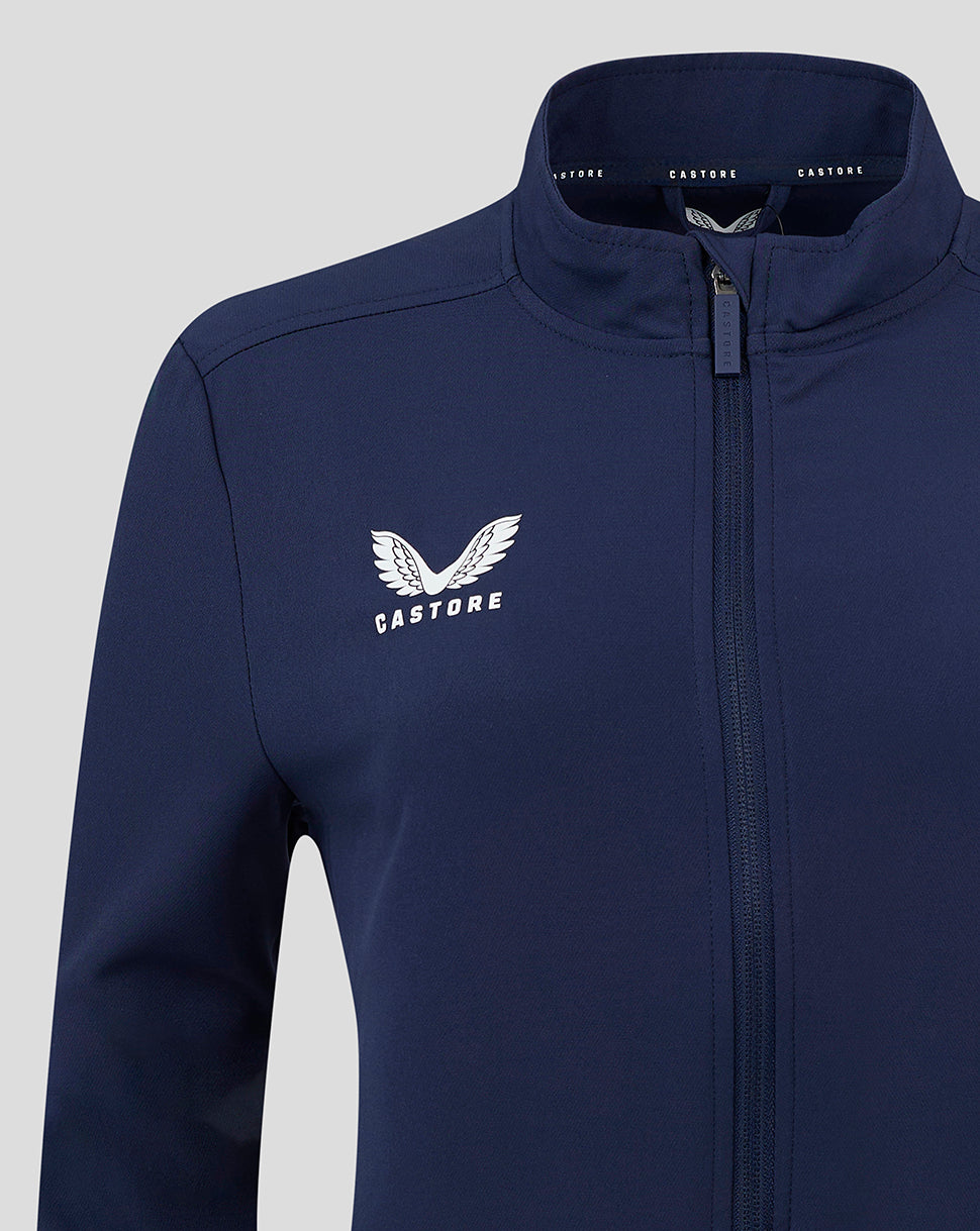 Womens Track Jacket - Peacoat