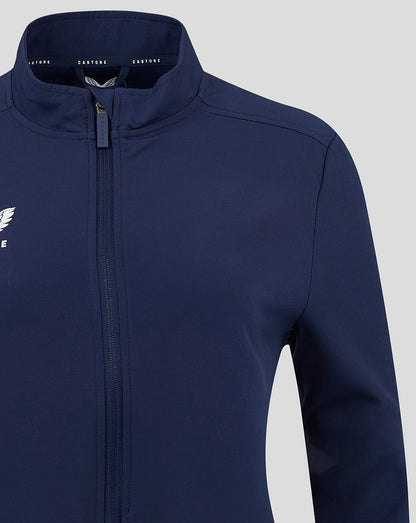 Womens Track Jacket - Peacoat