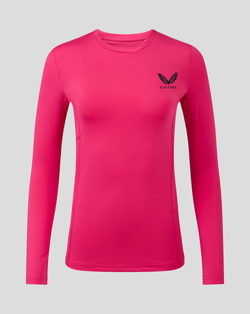 Womens Baselayer Long Sleeve Top - Beetroot Purple