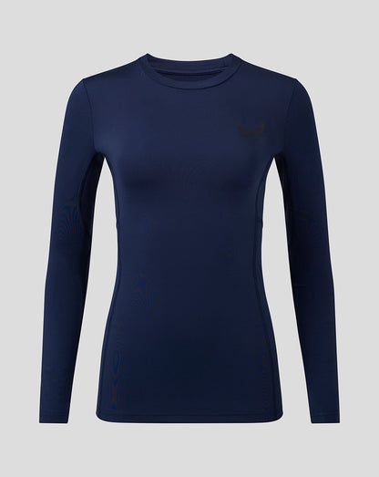 Womens Baselayer Long Sleeve Top - Peacoat
