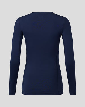 Womens Baselayer Long Sleeve Top - Peacoat