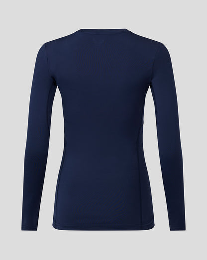 Womens Baselayer Long Sleeve Top - Peacoat