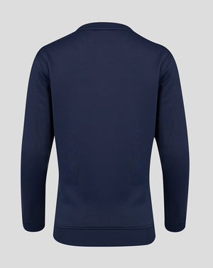 Womens Brushback Sweatshirt - Peacoat