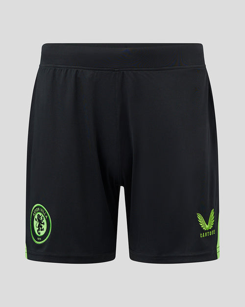 Aston Villa Women's Goalkeeper Home Shorts - Black