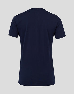 Womens Cotton Leisure Tee - Peacoat
